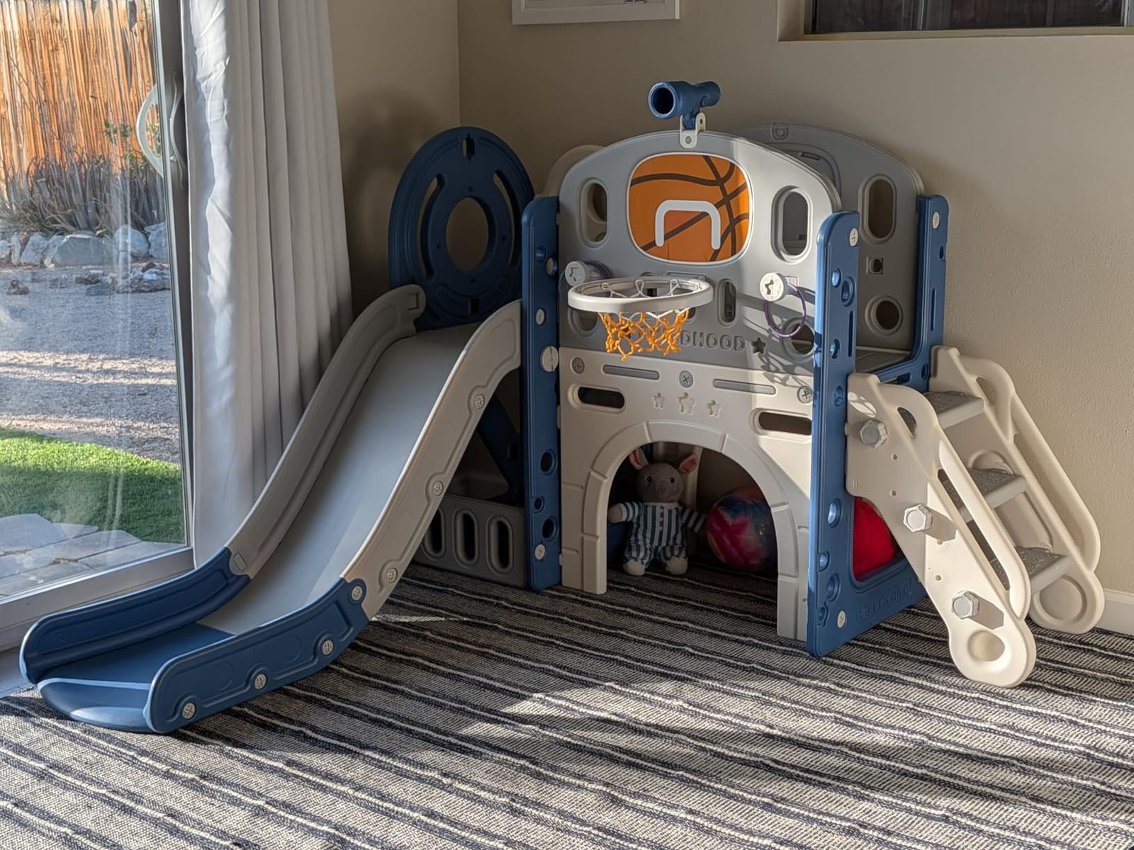 XJD 8 in 1 Toddler Slide Set, Kids Slide for Toddlers Age 1-3 customer photo 2