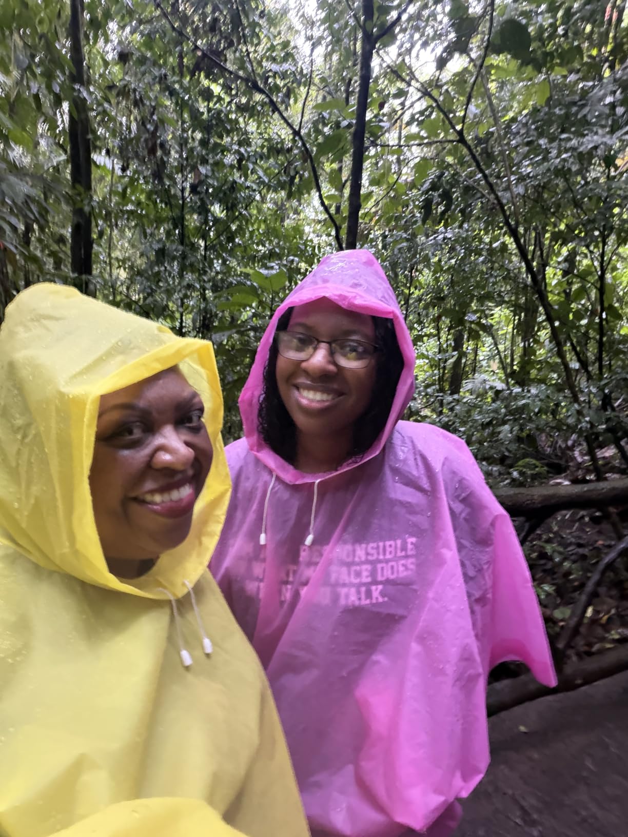 2 Pack Rain Ponchos for Adults Reusable - Raincoats Survival Emergency Heavy Duty Rain Coat with Drawstring Hood customer photo 2