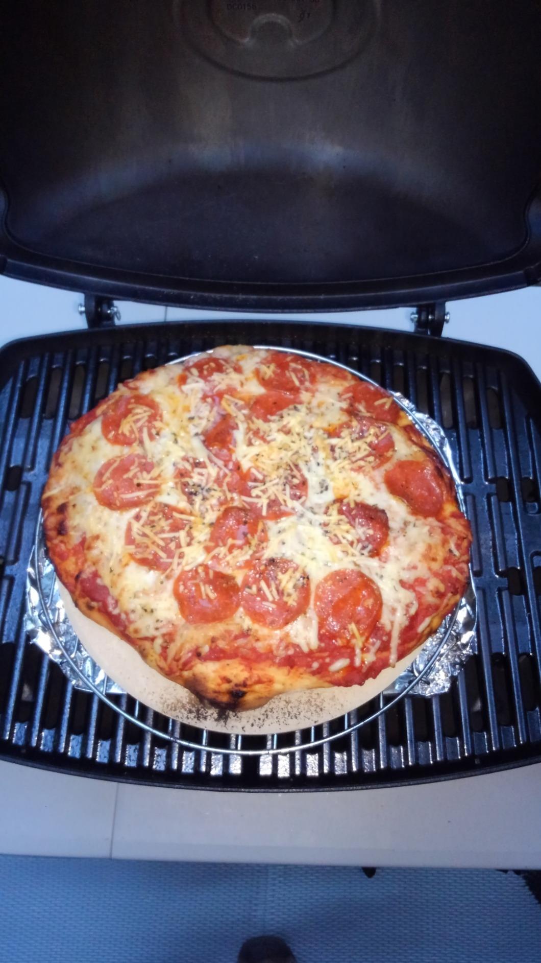 Napoleon Round Premium Pizza Stone For BBQ Grill Or Oven customer photo 2