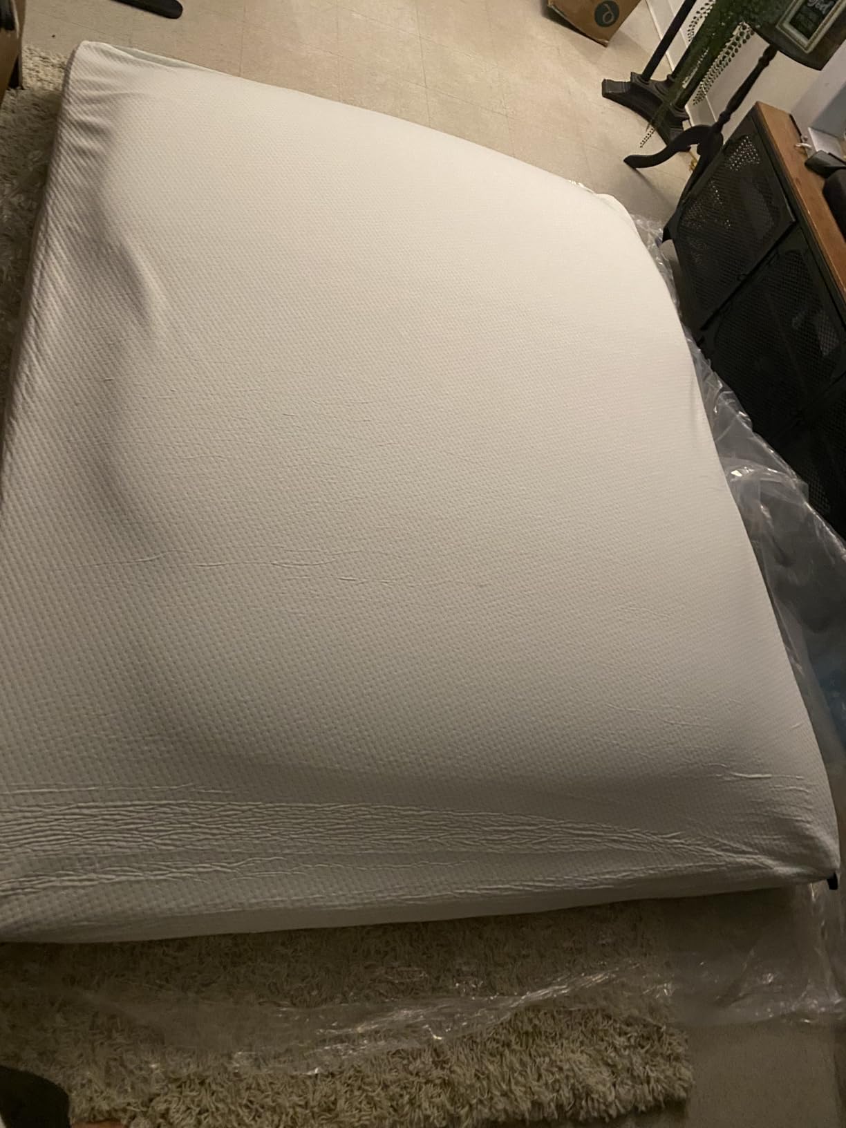 Zinus Memory Foam 12 Inch Green Tea Mattress, King, White customer photo 2