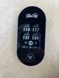 Blue Tees Golf Ringer - Magnetic Golf GPS Handheld, Touch Screen Display, Water Resistant Golf Distance Range Finder, 40,000+ Preloaded Courses, 10+ Hours Battery, Built-in Magnetic Strip customer photo 1