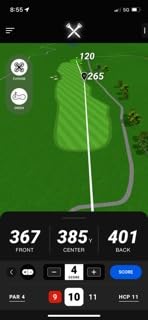 Blue Tees Golf Ringer - Magnetic Golf GPS Handheld, Touch Screen Display, Water Resistant Golf Distance Range Finder, 40,000+ Preloaded Courses, 10+ Hours Battery, Built-in Magnetic Strip customer photo 2