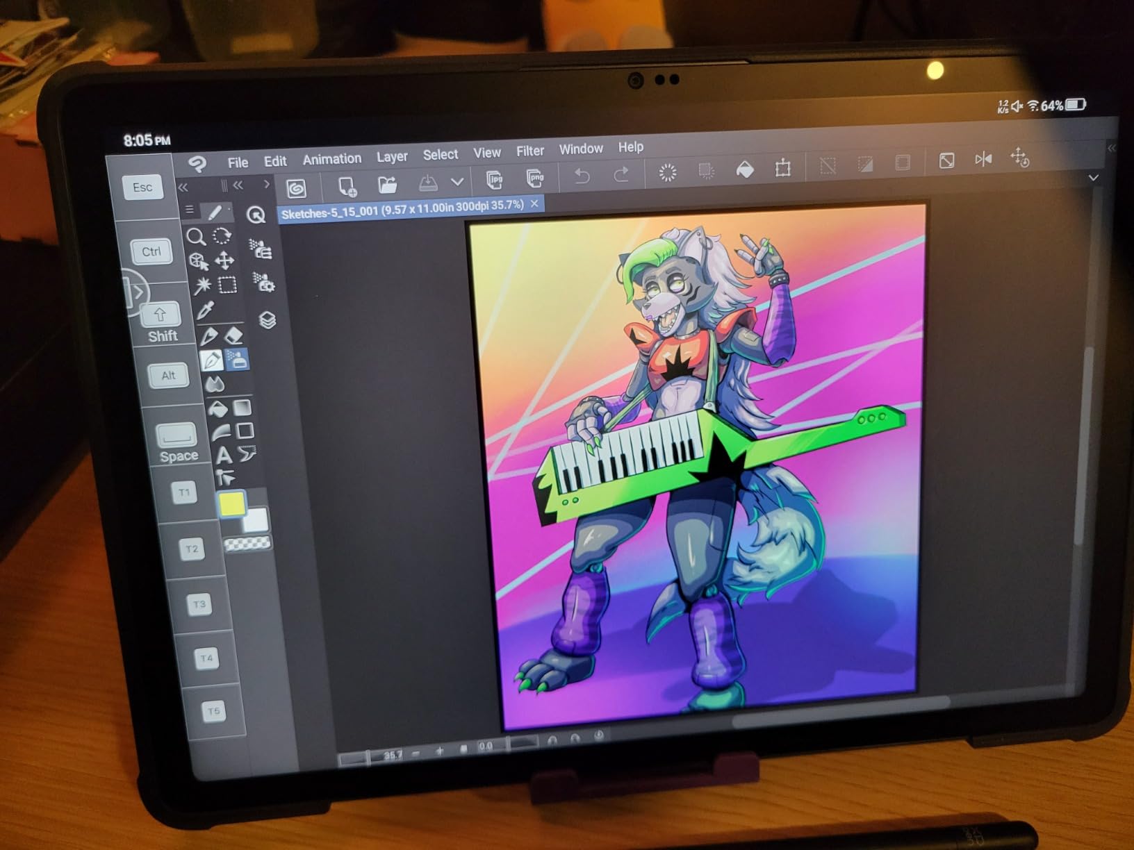 XPPen Magic Drawing Pad 12.2 Inch Standalone Drawing Tablet No Computer Needed with 16384 Pressure Levels X3 Pro Slim Stylus Tilt Support Paper-Like Screen 8GB + 256GB for Digital Drawing Artists customer photo 1