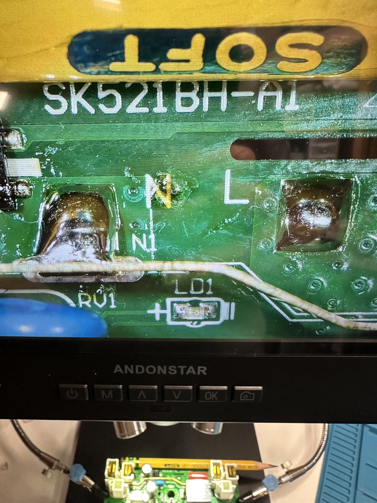 Andonstar AD249S-M Plus 3 Lens 2160P 10.1'' HDMI Digital Microscope 2000x customer photo 1