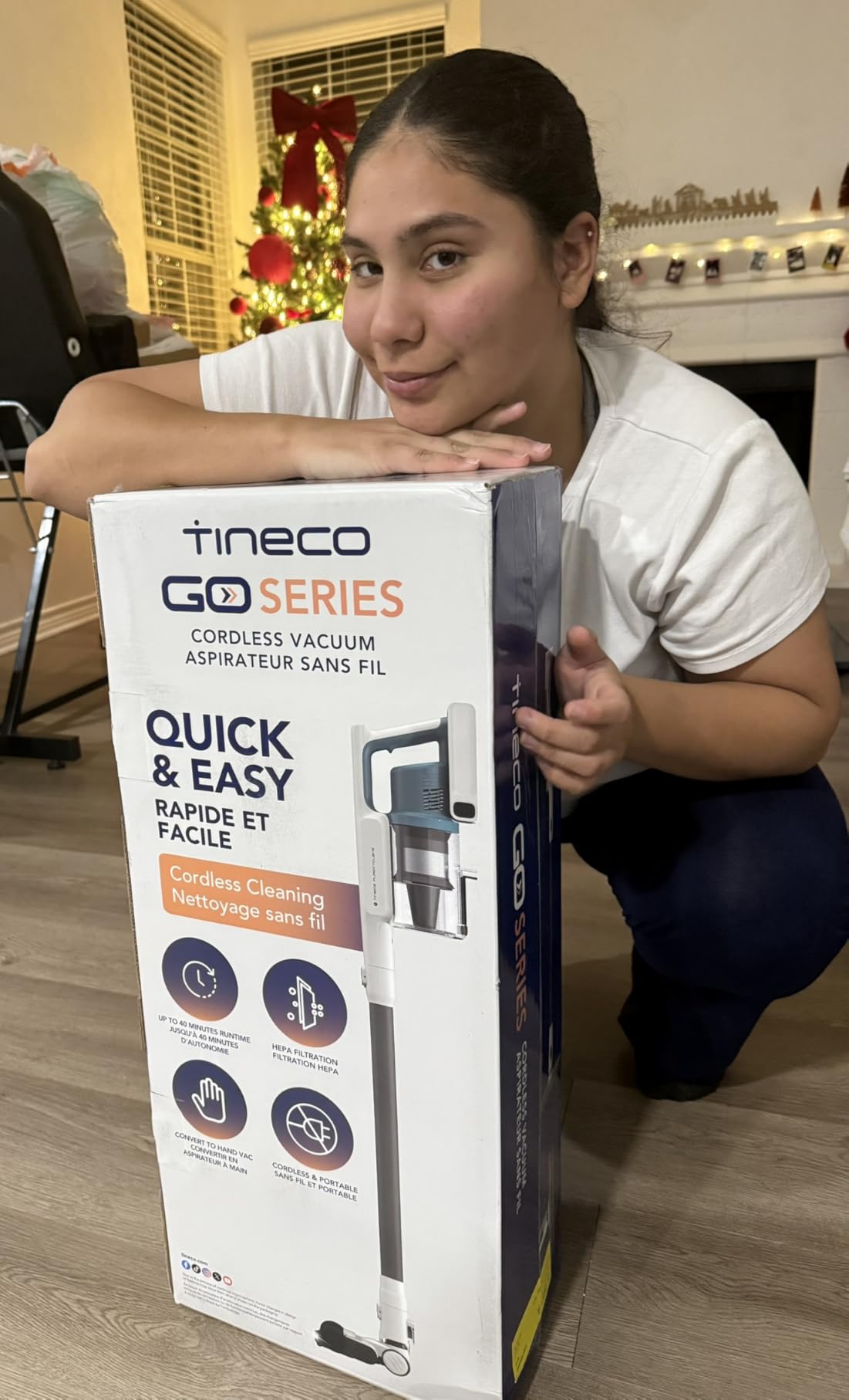 Tineco A30S Cordless Vacuum Cleaner, 160W Suction, 60Min Runtime, 1L Larger Dustbin, ZeroTangle Brush, PureCyclone Tech, Stick Vacuum Cleaner for Pet Hair, Carpet & Hard Floor customer photo 1