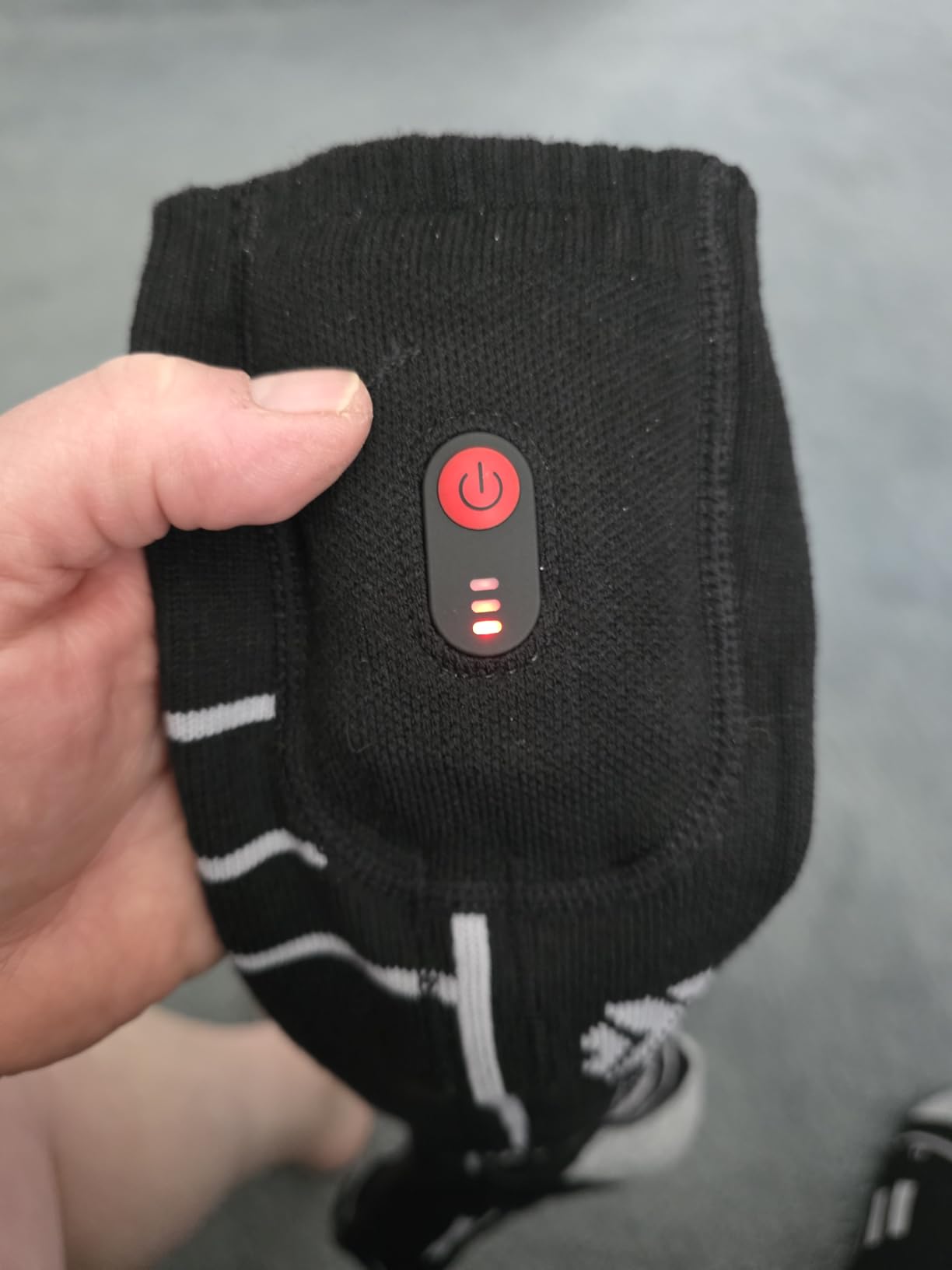 FREEHILL Merino Wool Rechargeable Heated Socks - Toe & Full Sole Heating customer photo 2