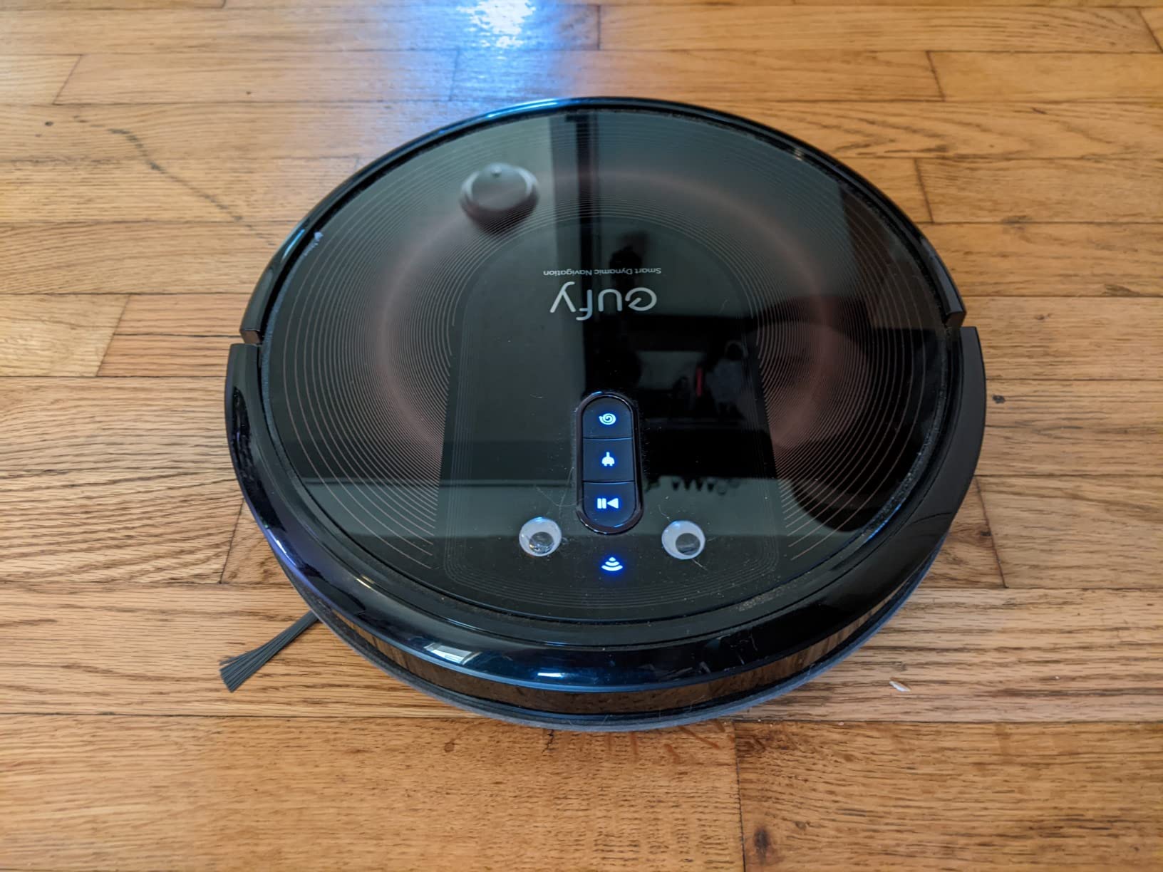 eufy X10 Pro Omni Robot Vacuum and Mop, Dual Mops, 12 mm Auto-Lift, White customer photo 1