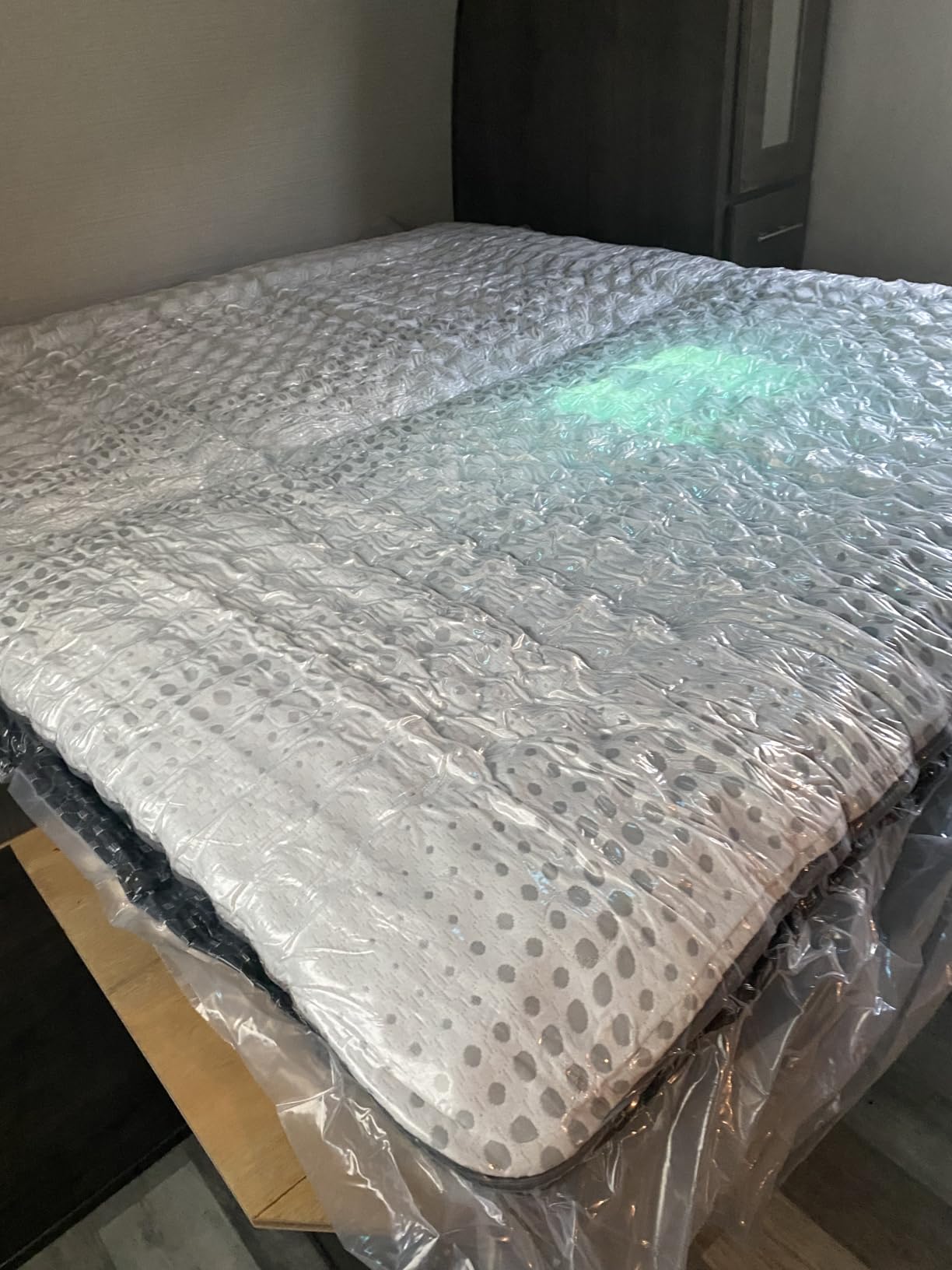 WanderRest 12” Cool Hybrid RV Mattress, Twin XL 38x80, Plush-Medium Gel Memory Foam & Pocketed Coil Bed for RV, Camper or Travel Trailer, Cooling Comfort, Made in USA customer photo 1