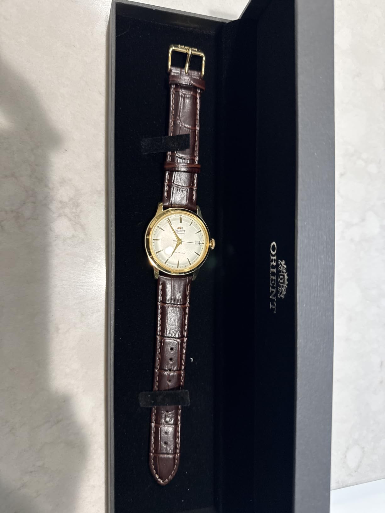 Orient Bambino Version 7 Stainless Steel Unisex Automatic Dress Watch customer photo 1