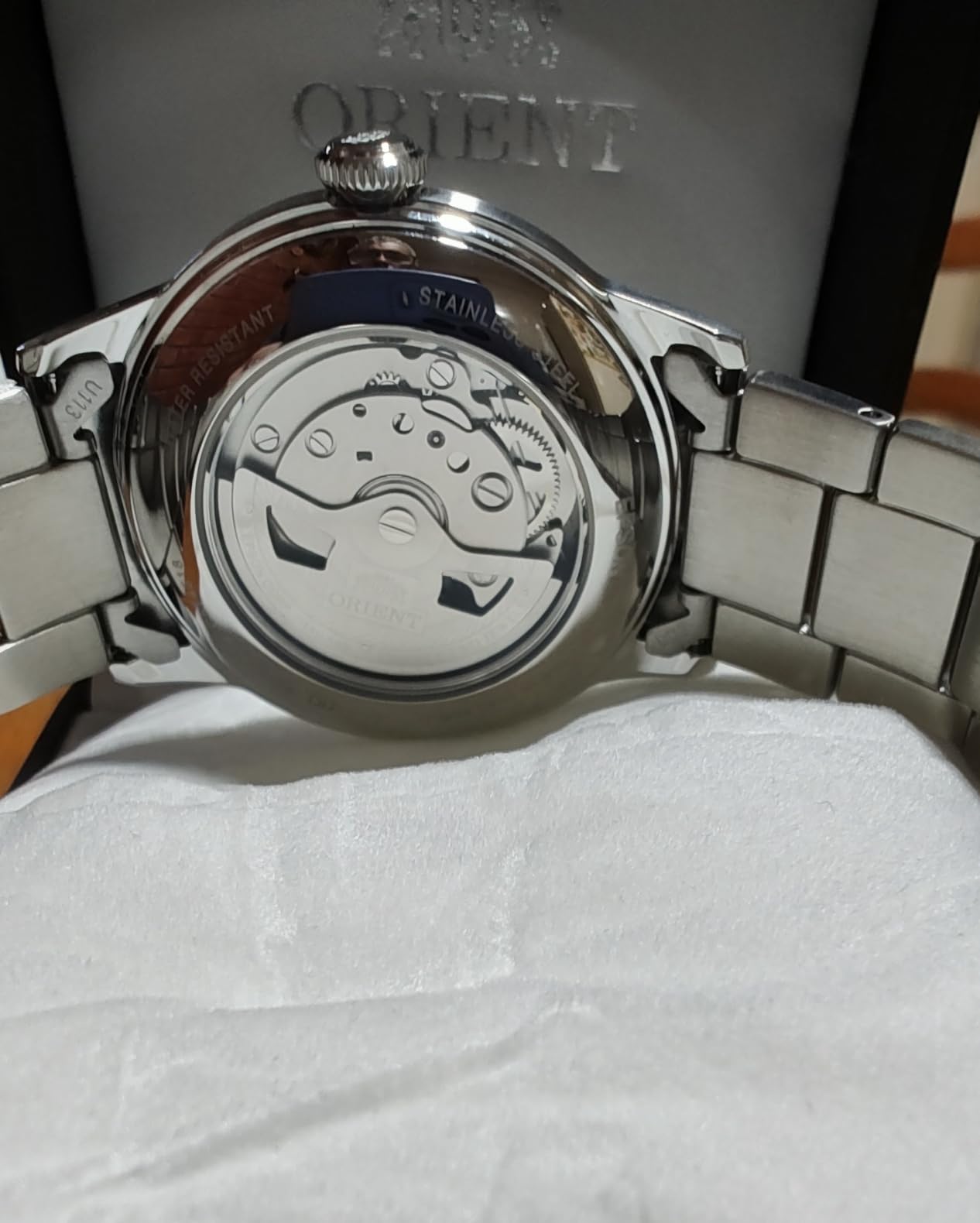 Orient Bambino Version 7 Stainless Steel Unisex Automatic Dress Watch customer photo 2