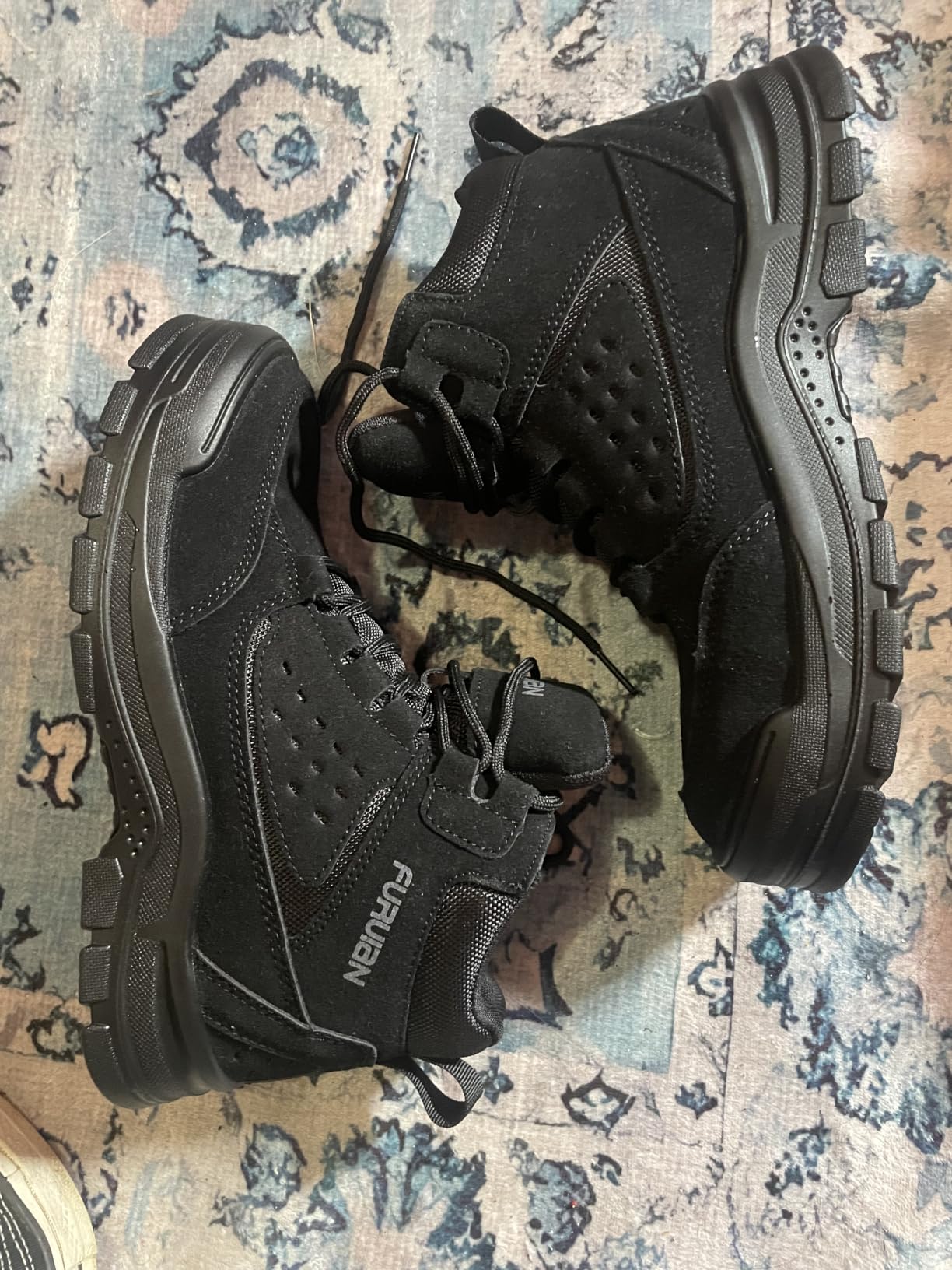 Furuian Steel Toe Boots for Men Women Lightweight Work Boots Pioneer Series customer photo 1