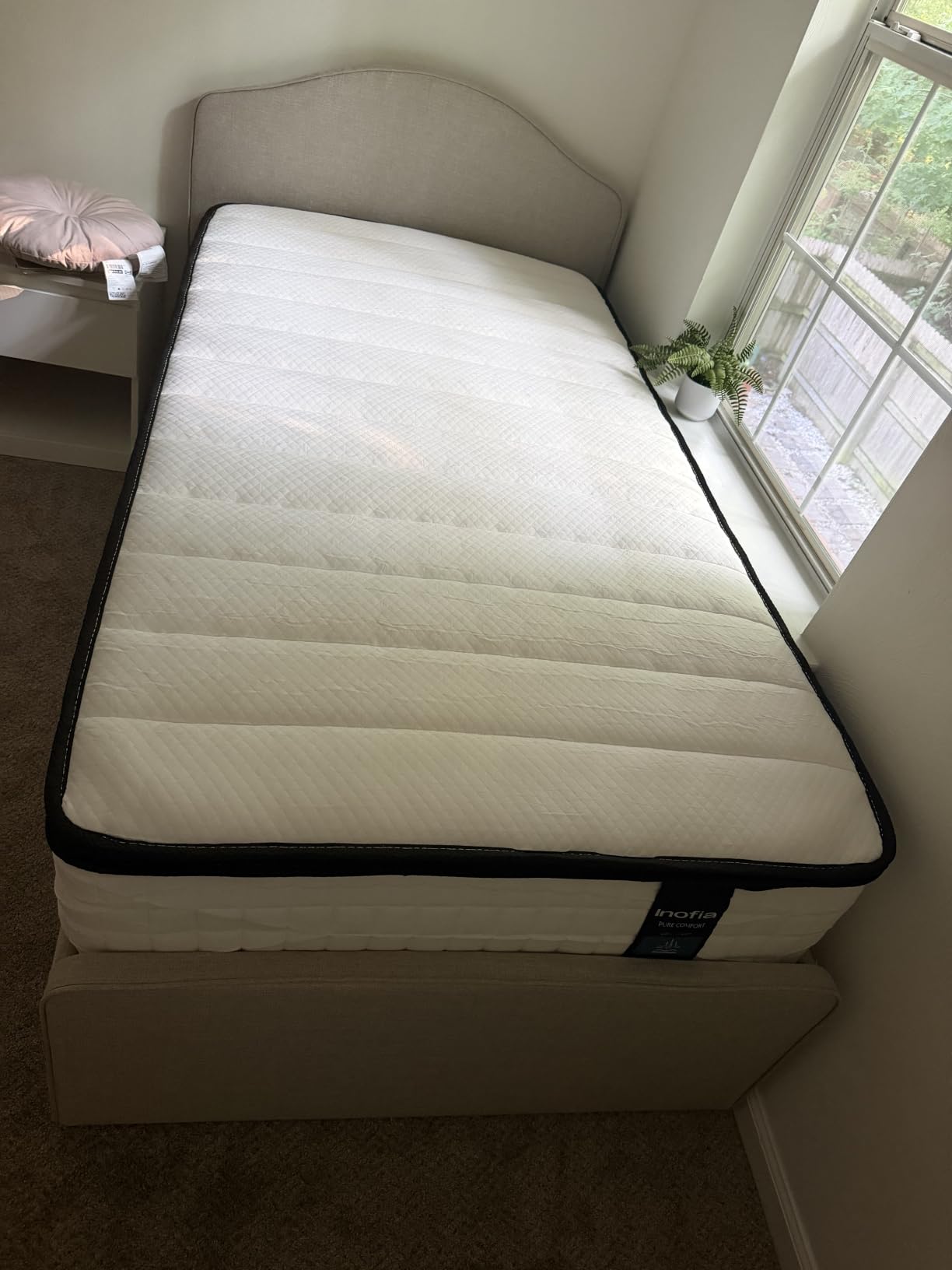 Inofia King Mattress,12 Inch Hybrid Innerspring Cool Bed with Pocket Coils customer photo 2