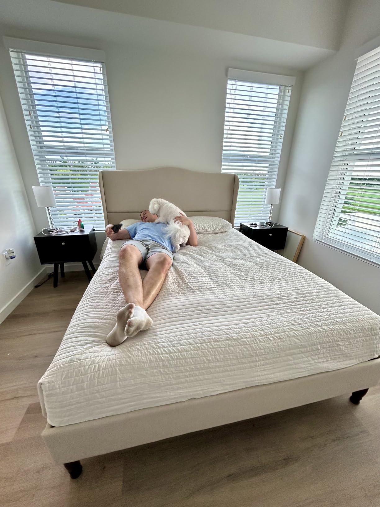 Novilla Bliss Mattress King Size, 14 Inch Gel King Memory Foam Mattress customer photo 2