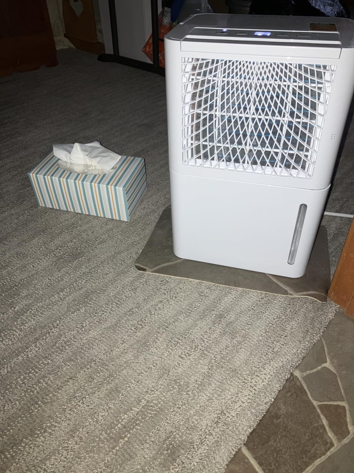 HUMSURE 2500 Sq. Ft MAX 30 Pints Dehumidifier Equipped With Drainage Hose, Automatic Defrosting, 24-Hour Timer, Ideal for Basement, Home, Bathroom, Bedroom customer photo 2