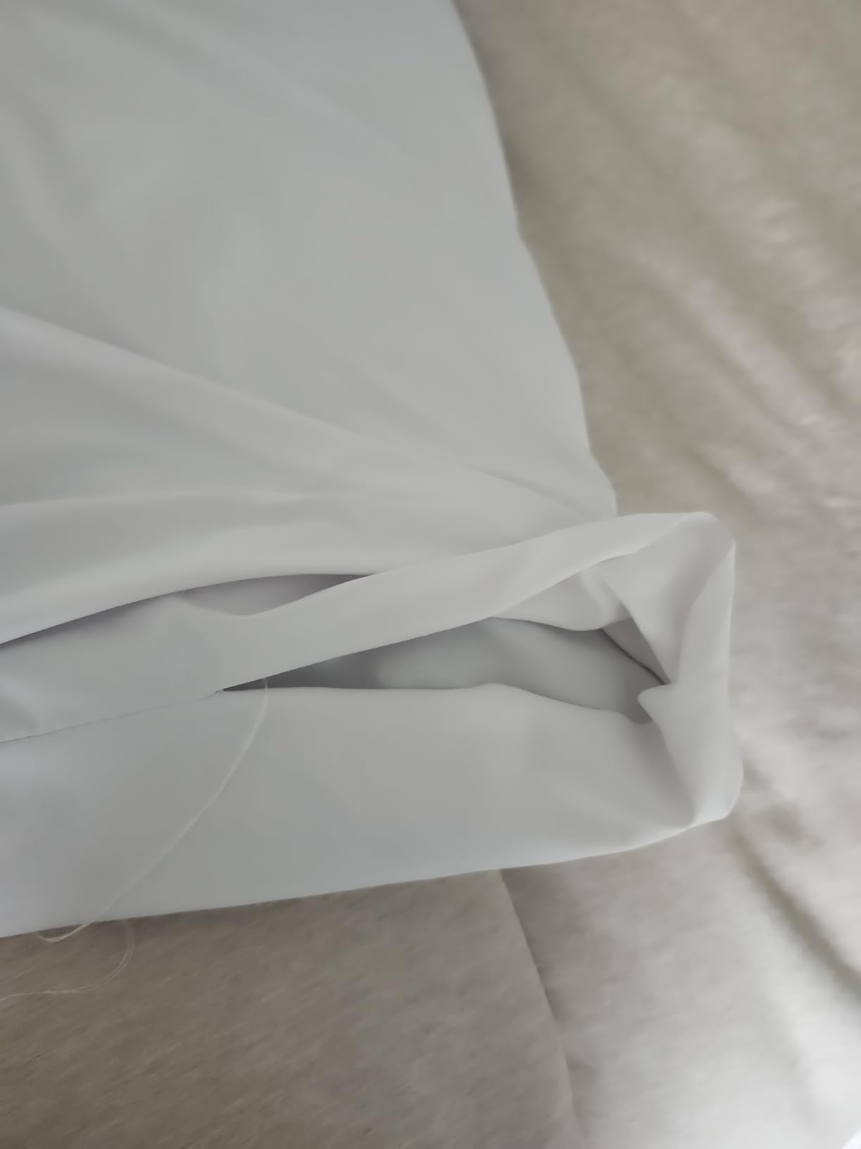 Cooling Sheets - BreezeWeave 4 PC Queen Size Cooling Bed Sheets for Hot Sleepers & Deep, Cool Rest - Cloud Soft, Silky Smooth, 16 in Deep Pocket, Ultra Durable (Graphite) customer photo 2