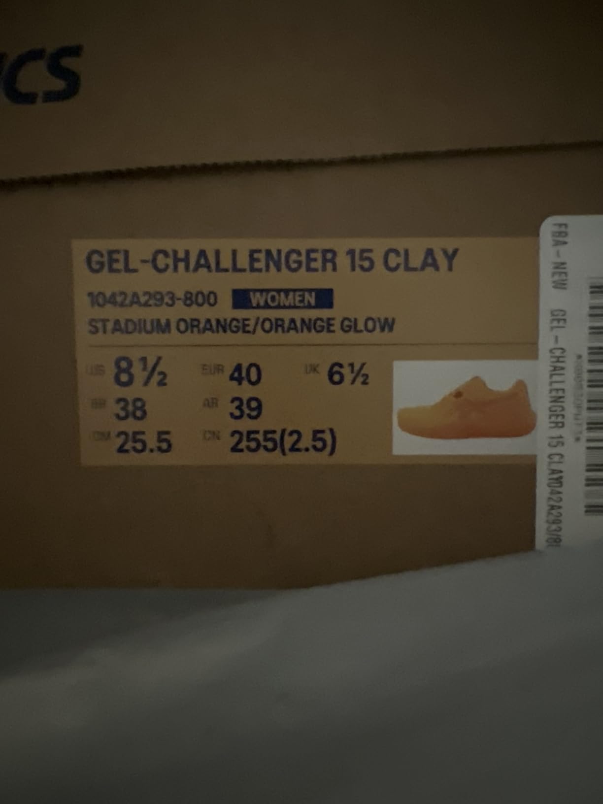 ASICS Men's Gel-Challenger 15 Clay Tennis Shoes customer photo 1