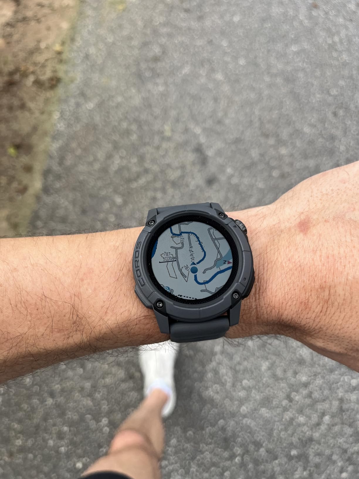 COROS Nomad GPS Outdoor Smartwatch, 22-Day Battery Life, Fishing customer photo 1