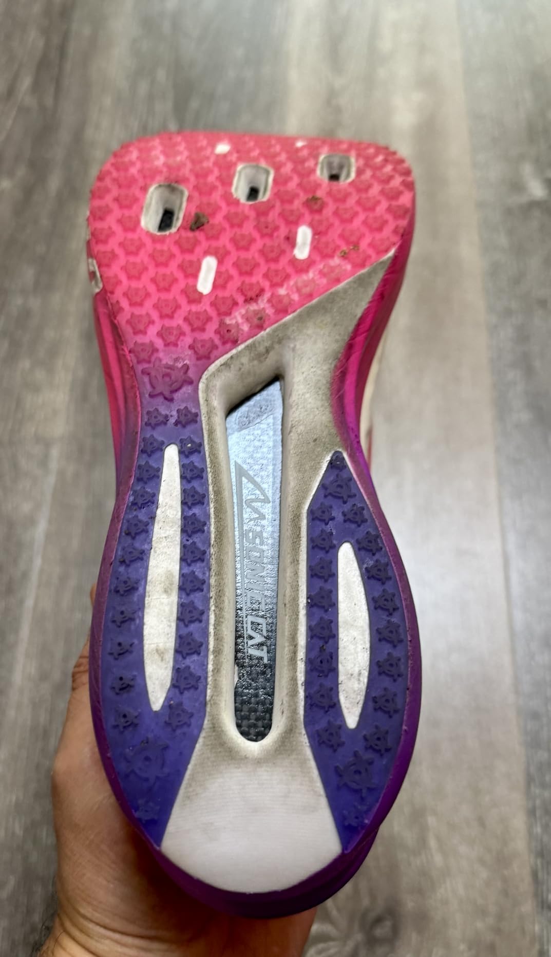 Carbon Plate Running Shoes for Men and Women, Dual Full-Length Carbon Plates with TPEE Midsole, Lightweight Road Racing Shoes for Marathon Training, Long Distance Running and Speed Workouts customer photo 1