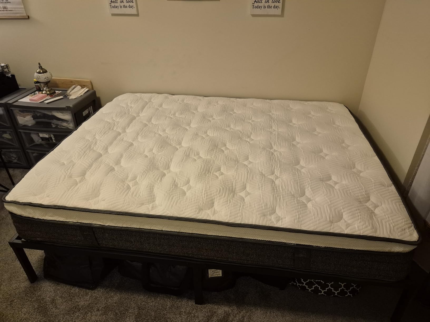 CH CHARME HOUSE Queen Mattress 10 Inch Hybrid Mattresses in a Box customer photo 2