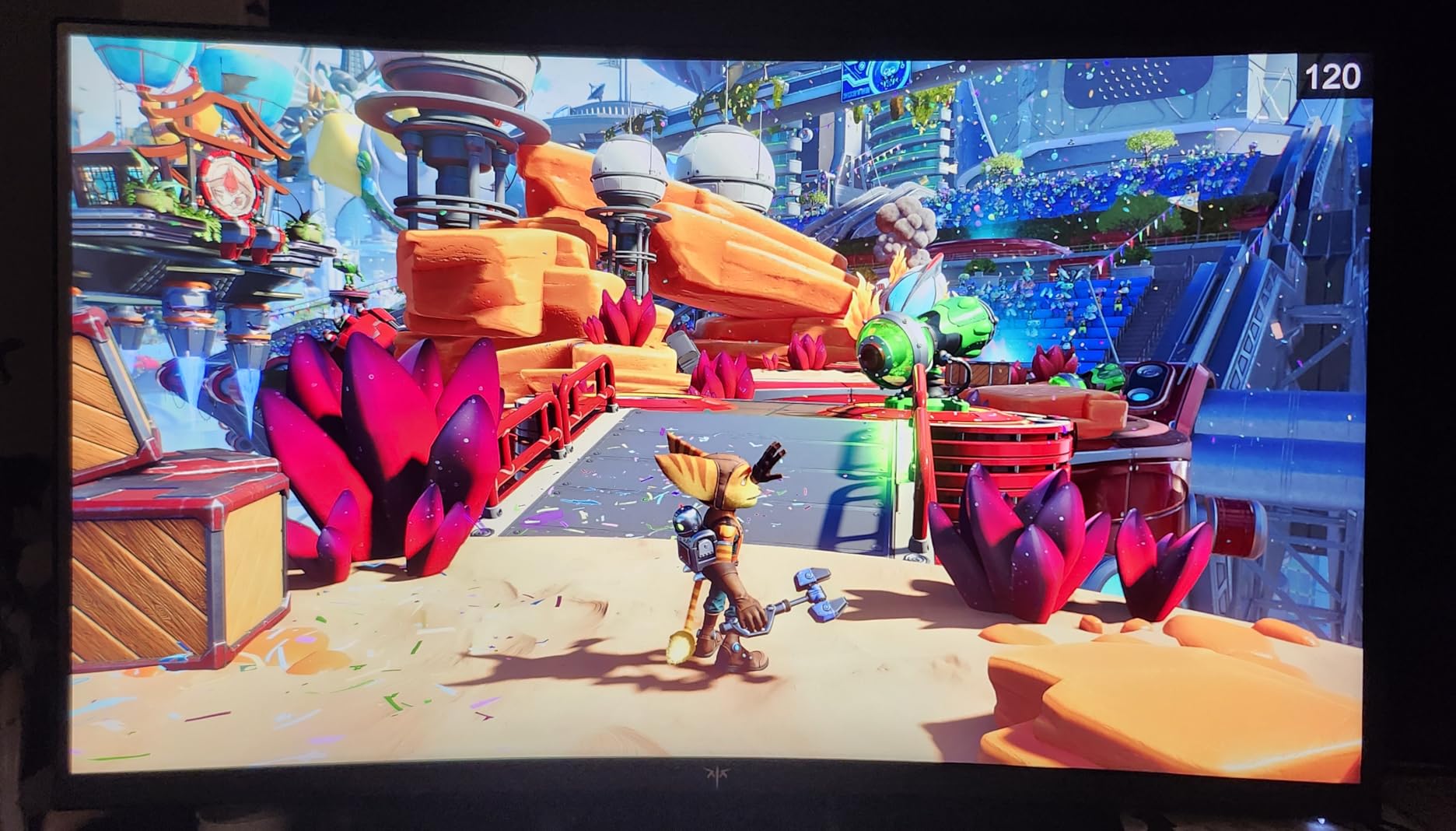 KTC 34 Inch Ultrawide Curved Gaming Monitor, 3440x1440 UWQHD 180Hz, H34S5 customer photo 1