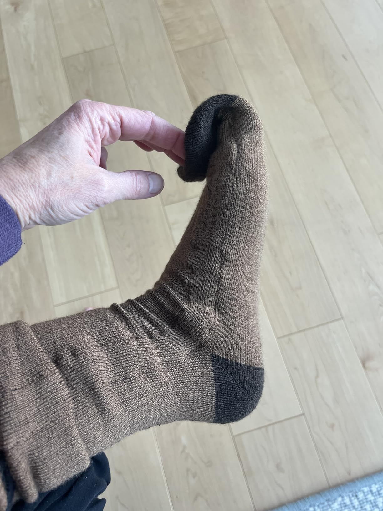 SAVIOR HEAT Heated Socks for Men Women, App Control Merino Wool Ski Socks customer photo 2