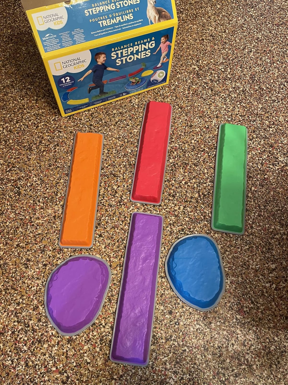 National Geographic Kids 12-Piece Balance Stepping Stones and Beams customer photo 2