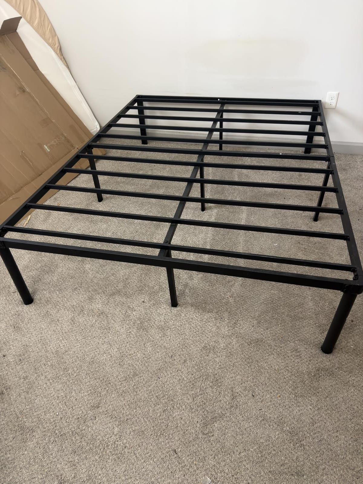 Queen Bed Frame, 14 Inch Heavy Duty Steel Platform, Noise-Free customer photo 2