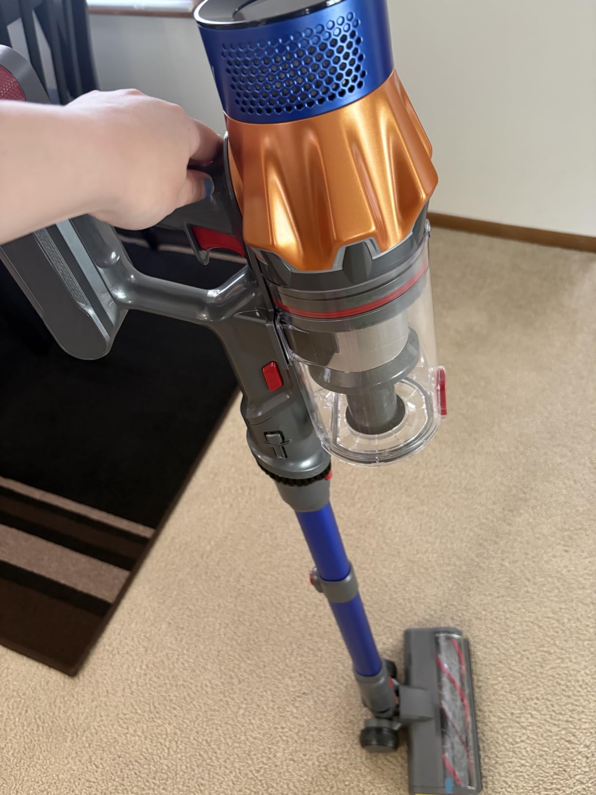 Dual-Battery Cordless Vacuum Cleaner 130 Mins(Eco) 50KPa 600W, Stick Vacuum customer photo 1
