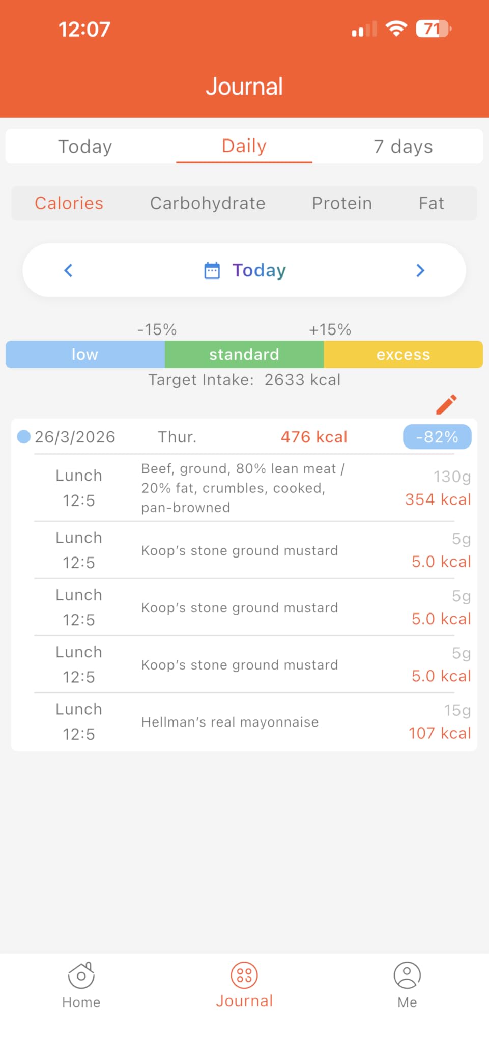 Smart Kitchen Food Scale, Nutrition App Tracks Calorie & Macros, 10kg/22lb customer photo 2