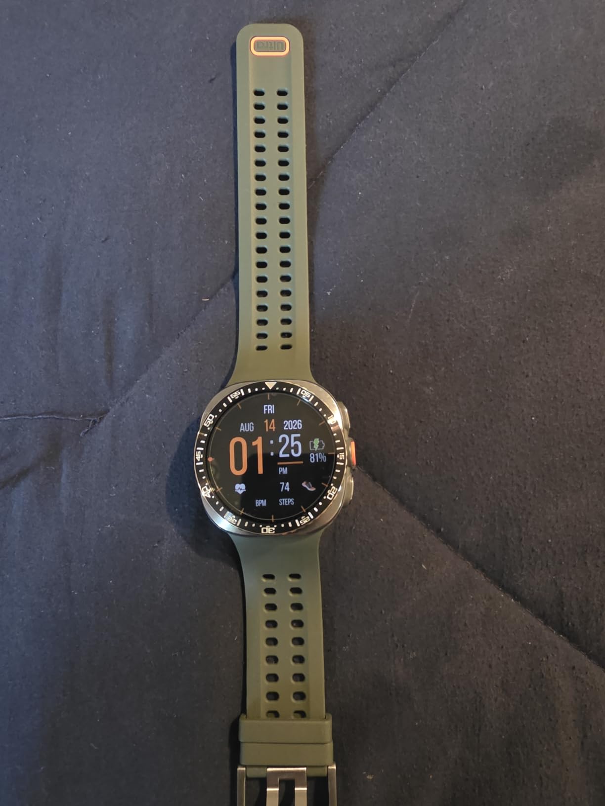 Samsung Galaxy Watch Ultra2, Titanium Silver, 47mm LTE Smartwatch customer photo 1