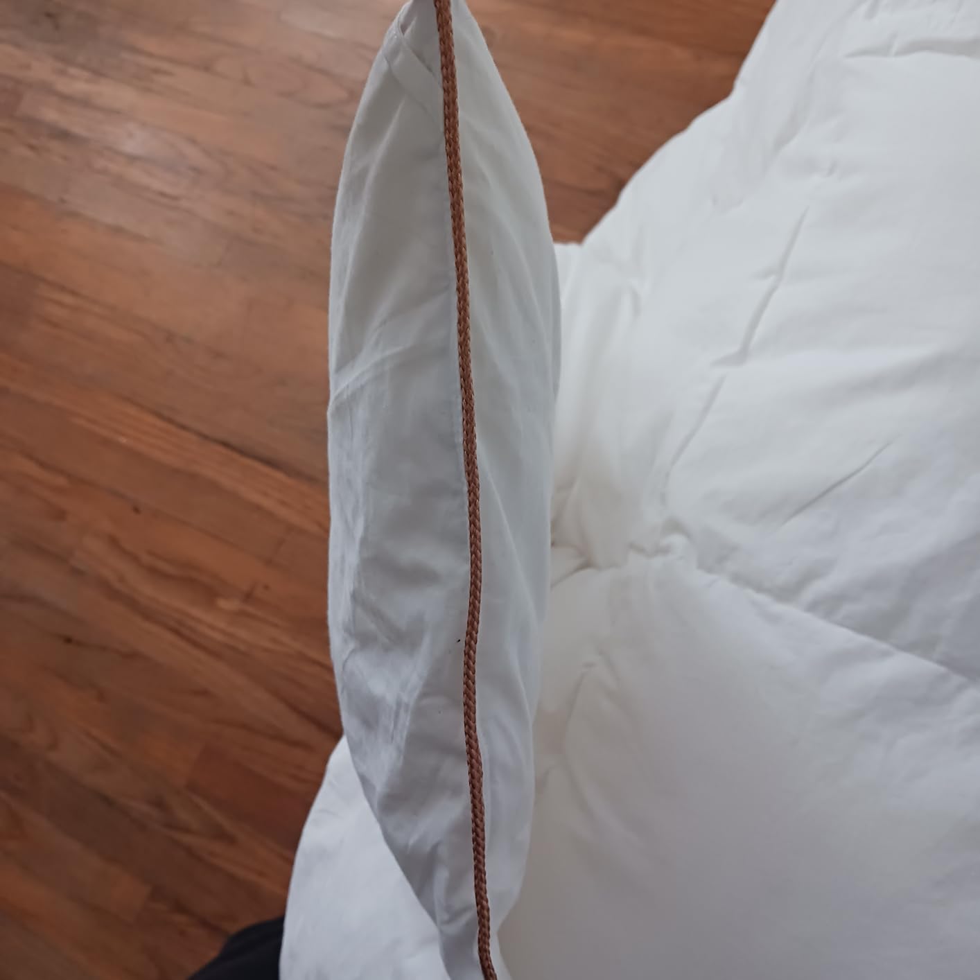 Feather Down Fiber Comforter King for Winter,100% Cotton Duvet Insert customer photo 2