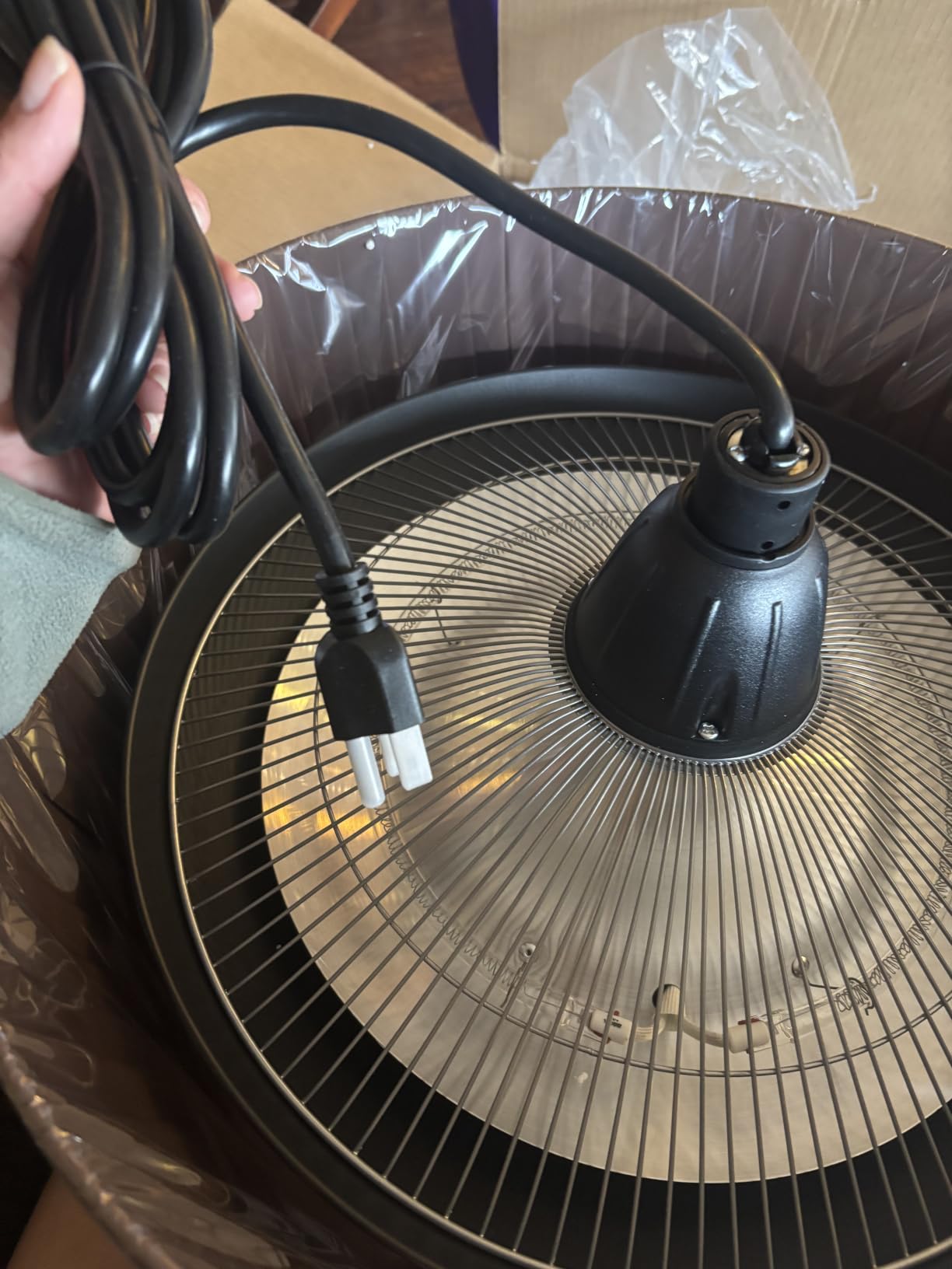 Electric Outdoor Patio Heater, 1500W Tabletop Infrared Heater customer photo 1