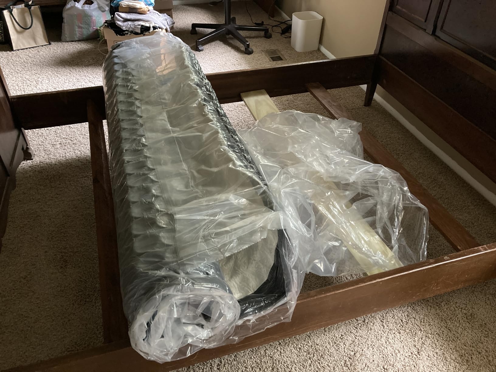 Sleepmax Extra Firm Queen Mattress 12 Inch, Hybrid Mattress Pain Relieving customer photo 2