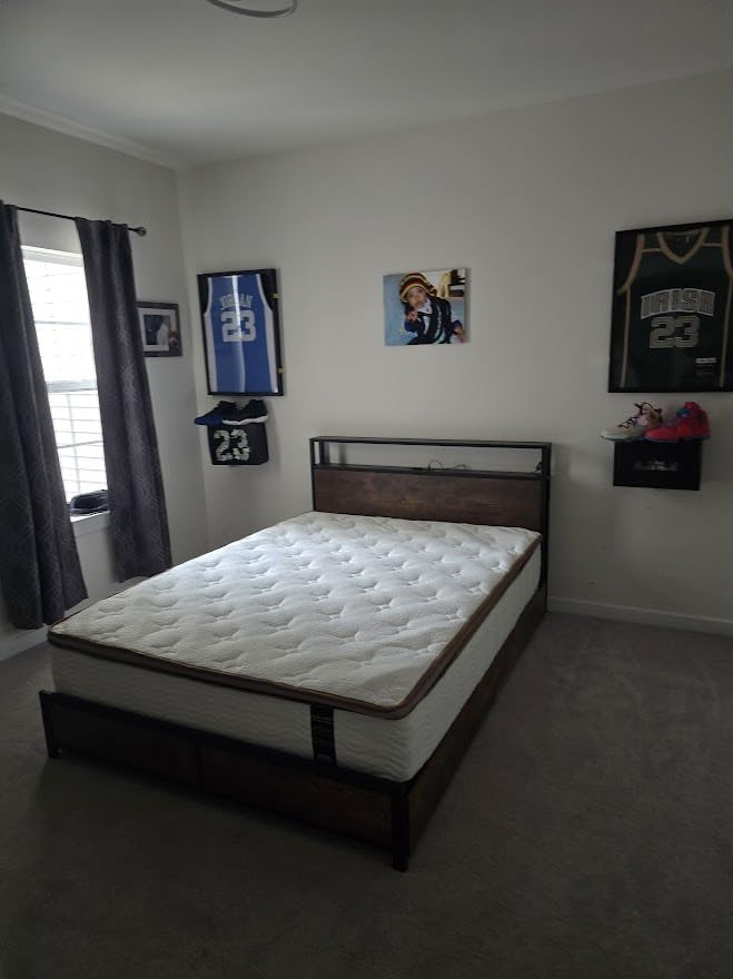 BedStory Firm King Mattress 14 Inch, Hybrid Mattress Orthopedic Support customer photo 2