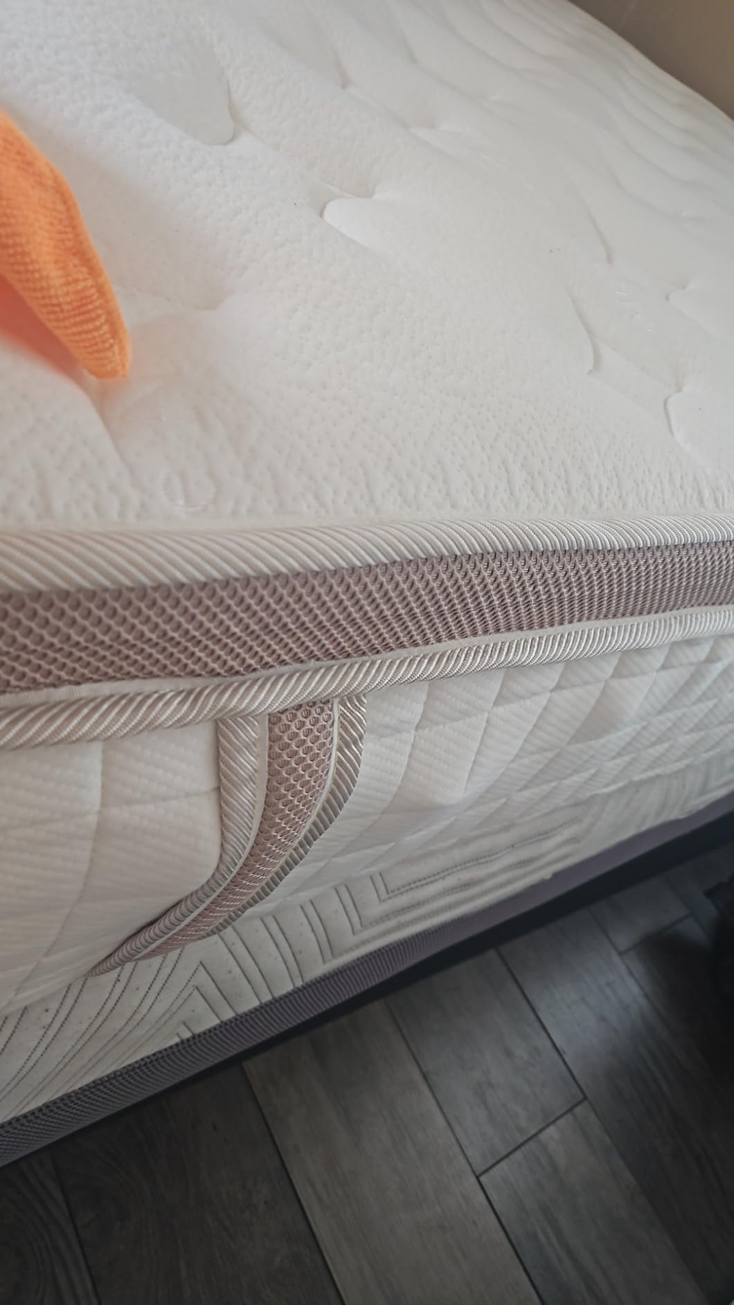 Firm King Mattress 14 Inch, Cooling Hybrid Bed in a Box, CertiPUR-US customer photo 2
