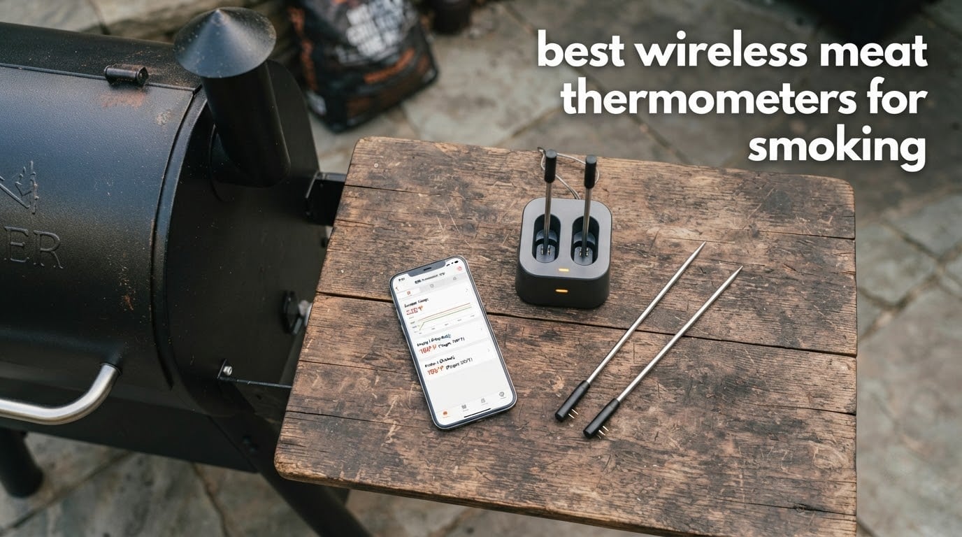 best wireless meat thermometers for smoking