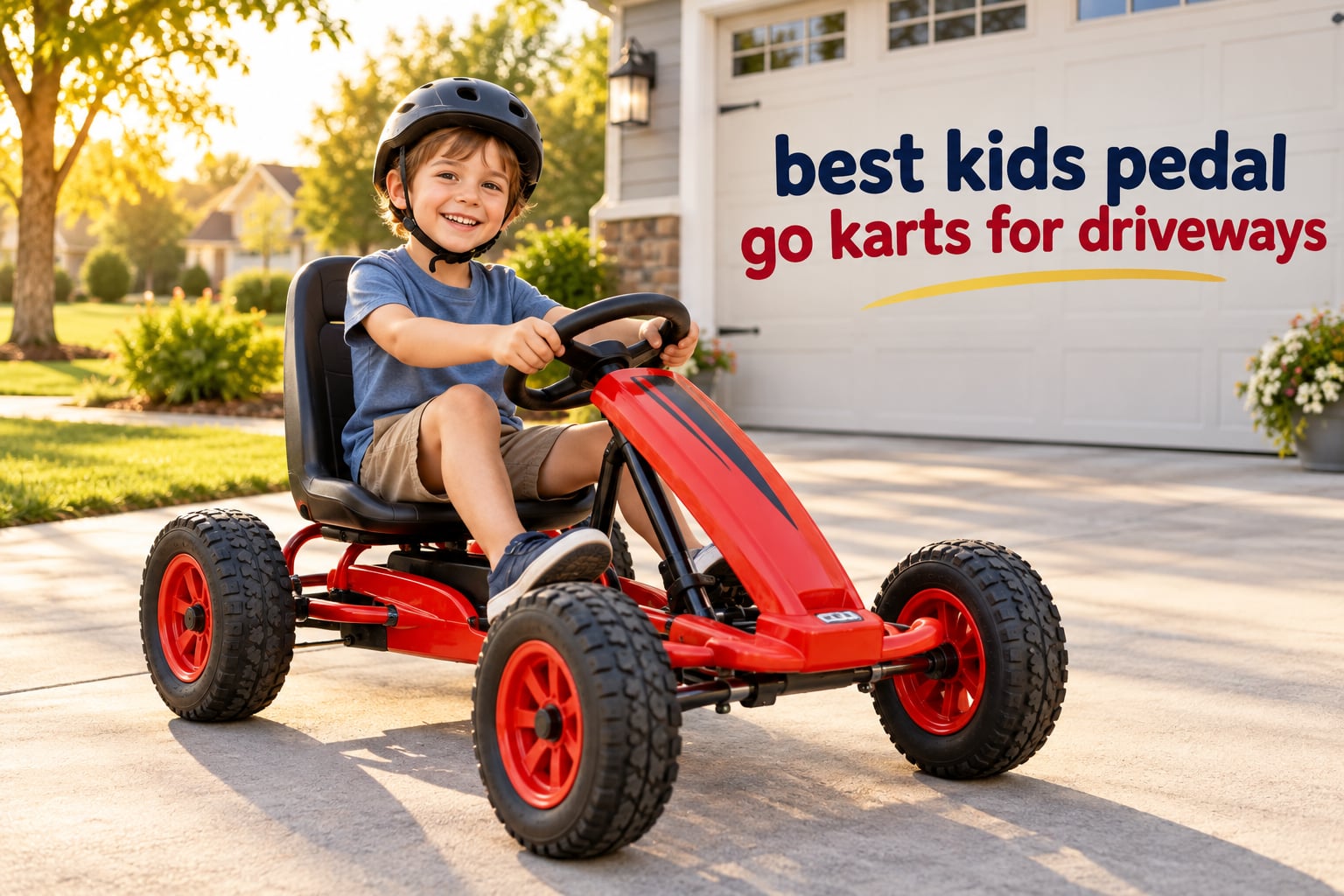 best kids pedal go karts for driveways