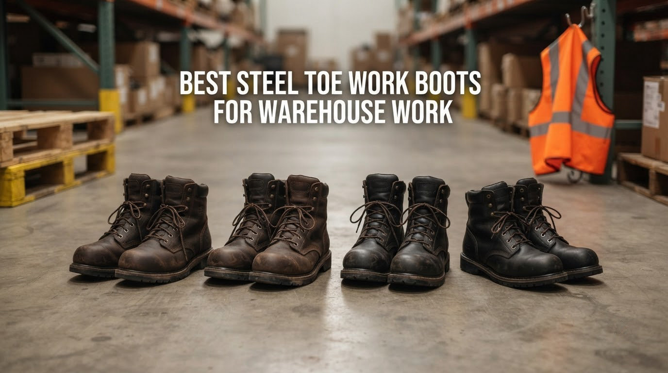 best steel toe work boots for warehouse work