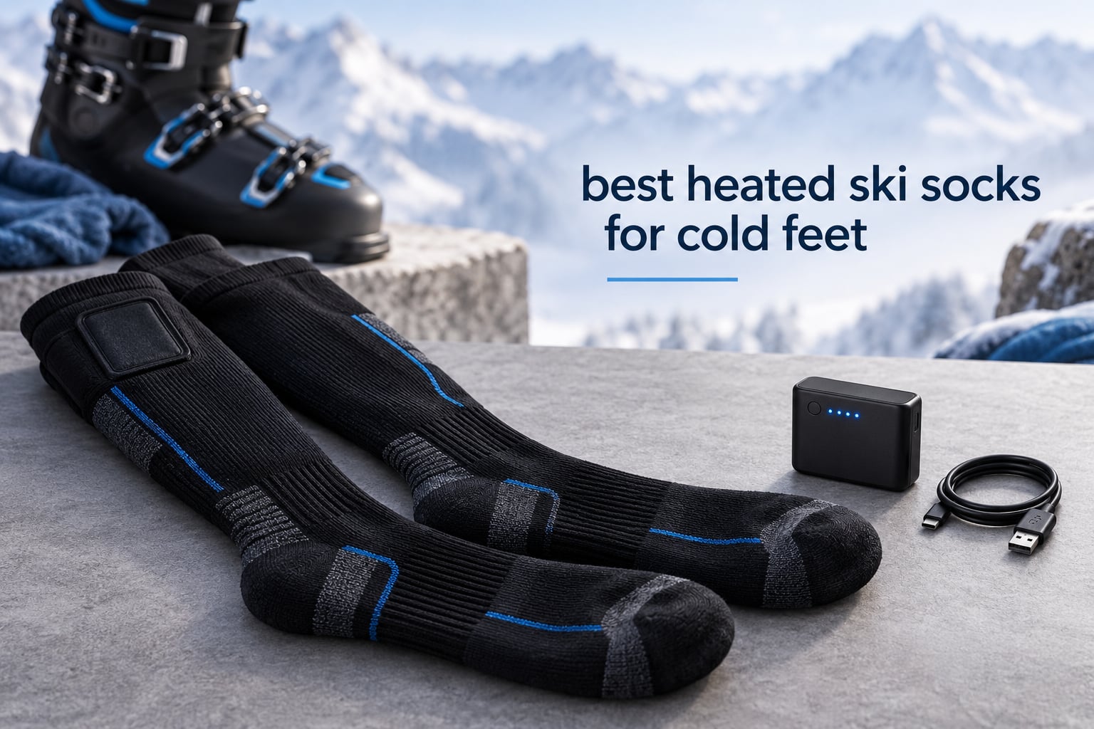 best heated ski socks for cold feet