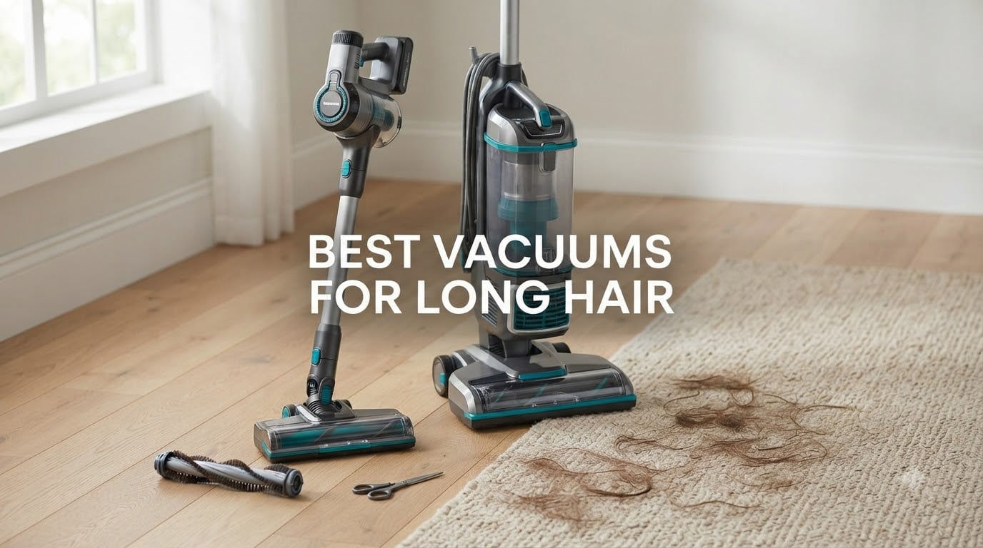 best vacuums for long hair