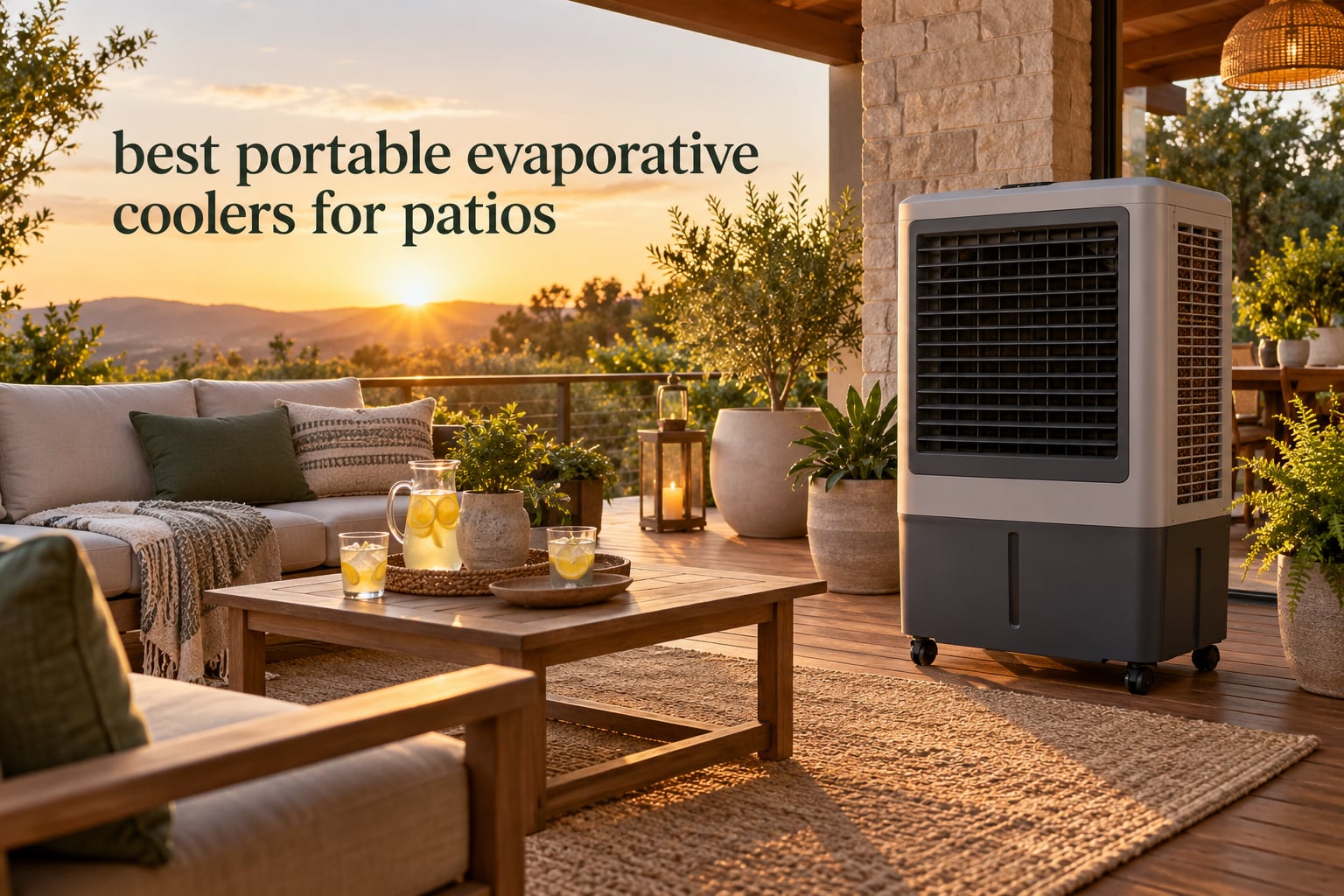 best portable evaporative coolers for patios