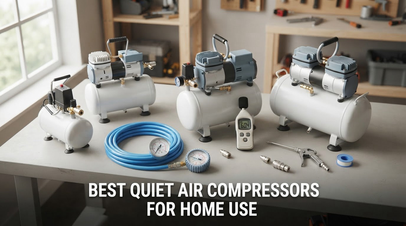 best quiet air compressors for home use