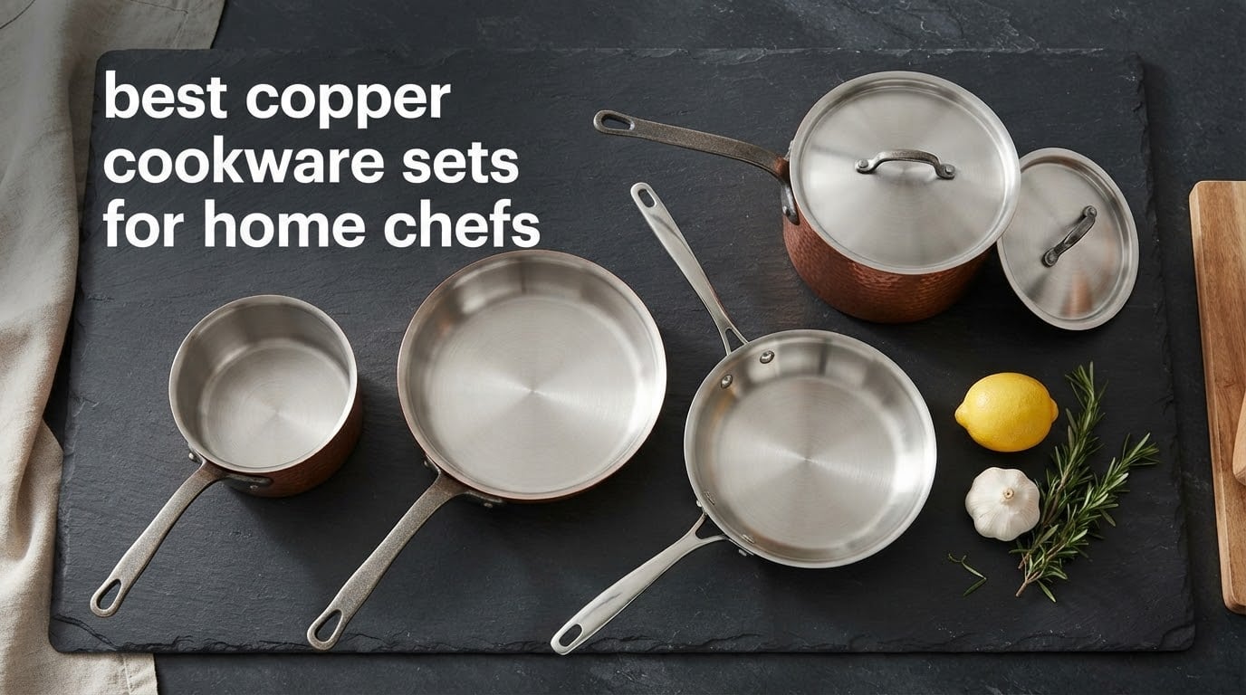 best copper cookware sets for home chefs