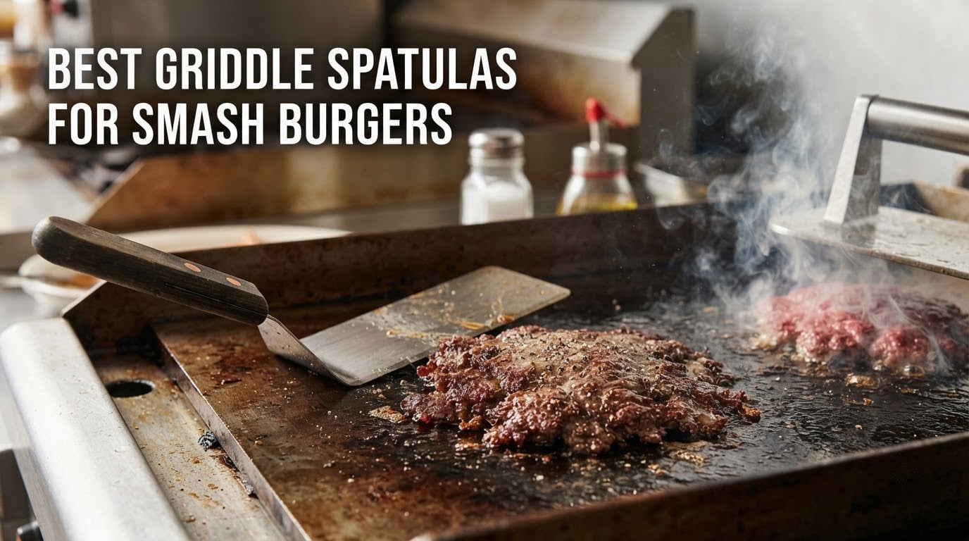 best griddle spatulas for smash burgers