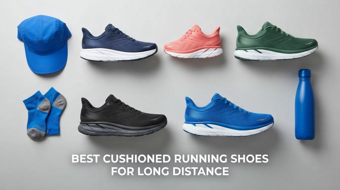 best cushioned running shoes for long distance