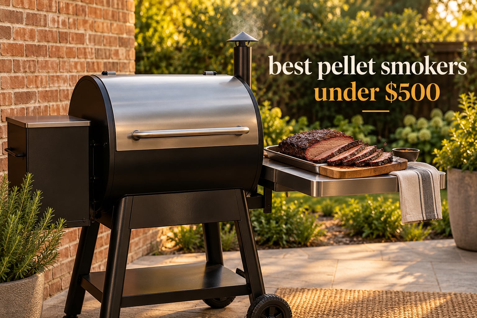 best pellet smokers under $500