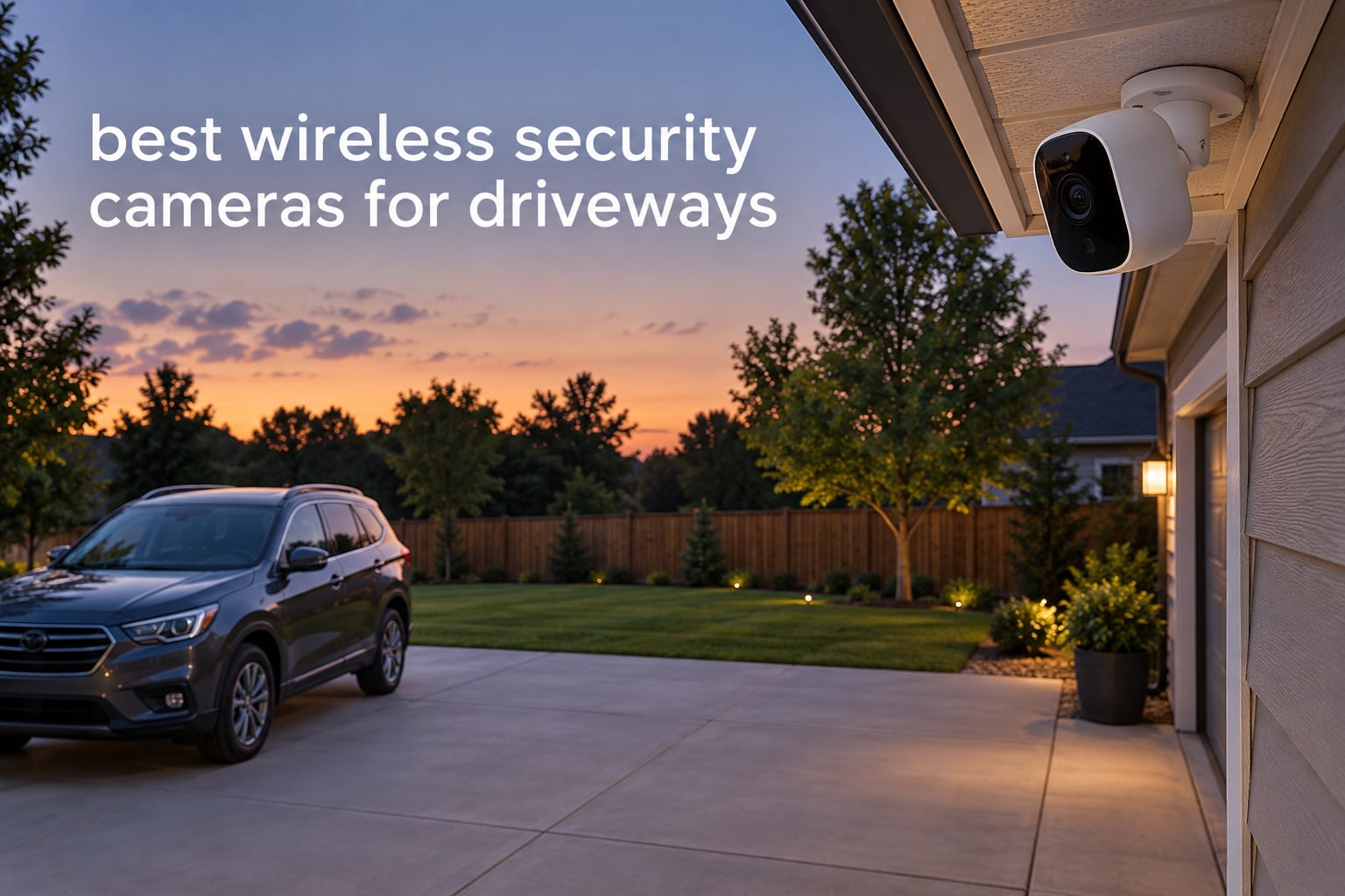 best wireless security cameras for driveways