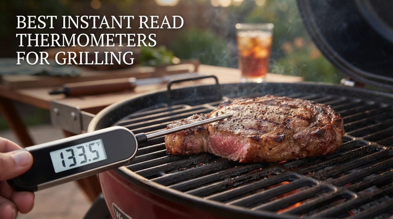 best instant read thermometers for grilling