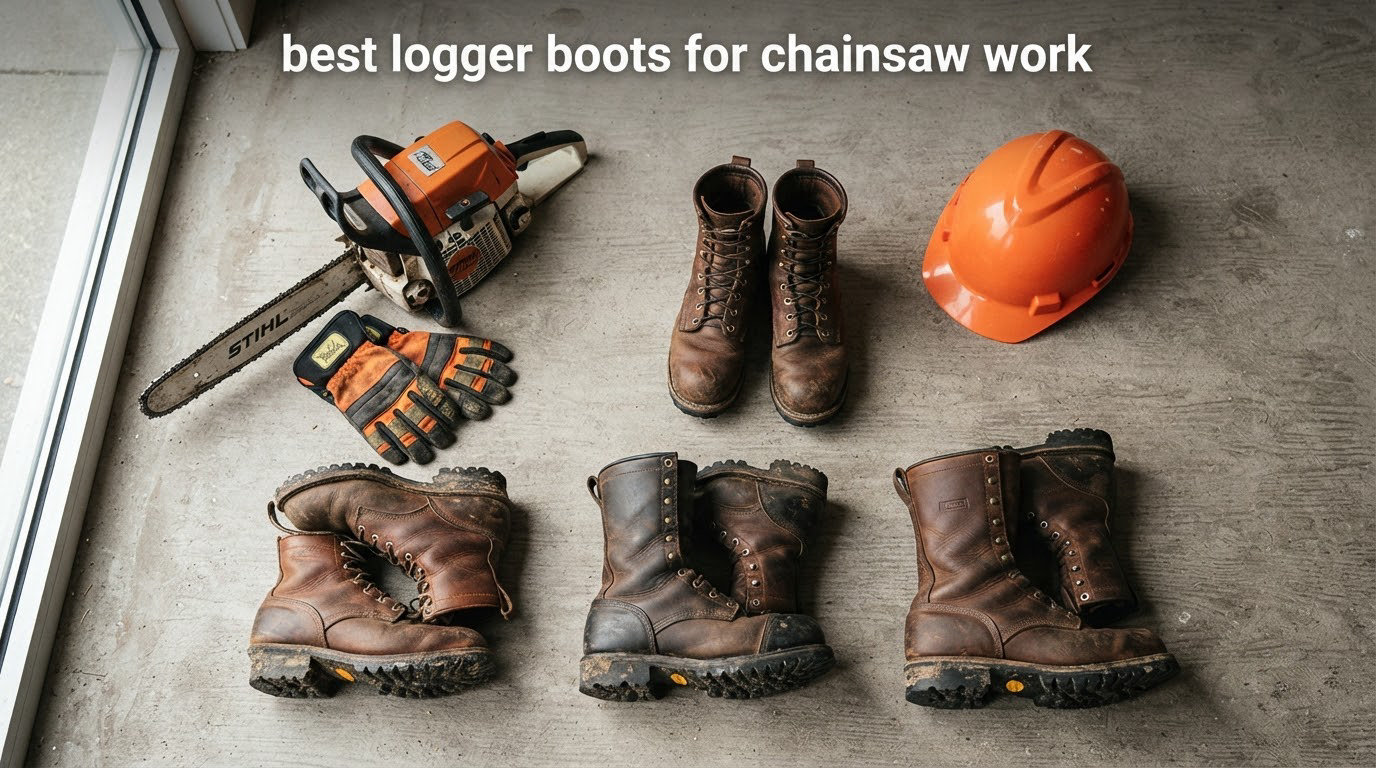 best logger boots for chainsaw work