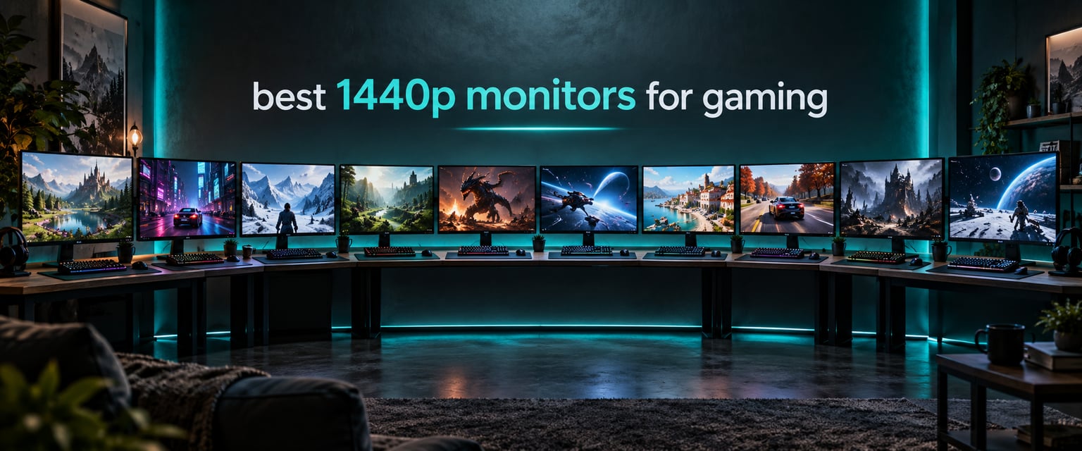 best 1440p monitors for gaming